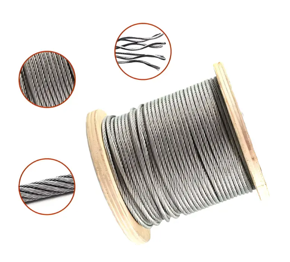 High Tensile Steel Wire Rope Mining Hoisting